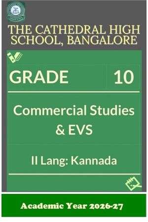 CHS Class 10 II Lang Kannada | Commercial Studies & EVS | 2026