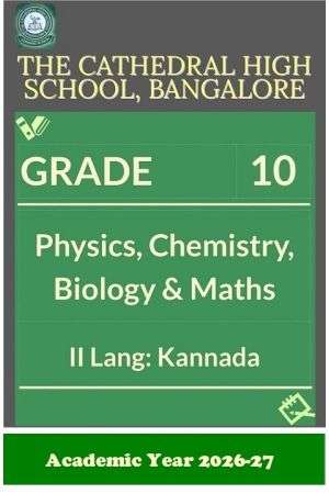CHS Class 10 II Lang Kannada & PCMB Prescribed Study Kit | 2026