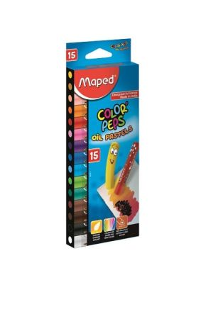 Maped Oil Pastel 15 Shades