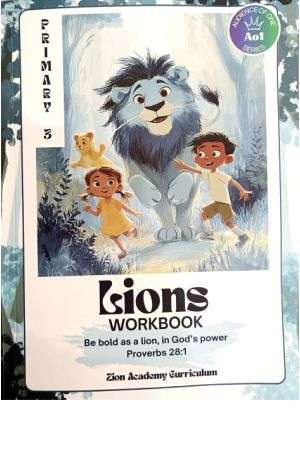 Primary 3 Lions Workbook (Scriptures for Grade 3)