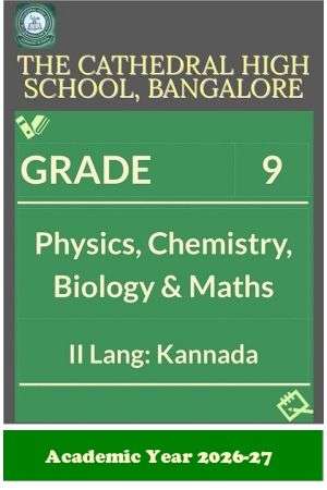 CHS Class 9 II Lang Kannada & PCMB Prescribed Study Kit | 2026