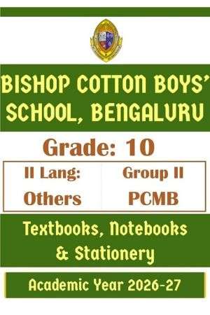BCBS Class 10 II Lang Others & PCMB Prescribed Study Kit | 2026