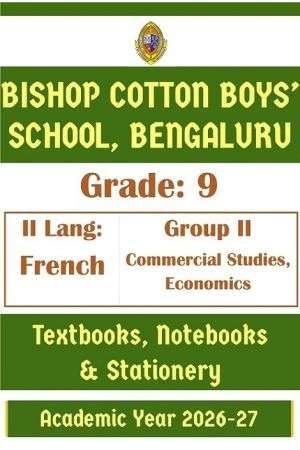 BCBS Class 9 II Lang French | Commercial Studies & Economics | 2026