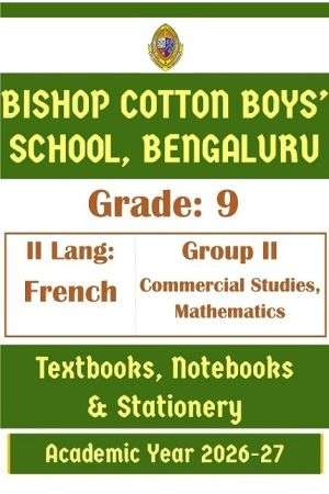 BCBS Class 9 II Lang French | Commercial Studies & Maths | 2026