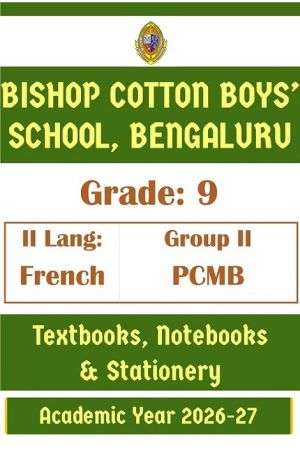 BCBS Class 9 II Lang French & PCMB Prescribed Study Kit | 2026