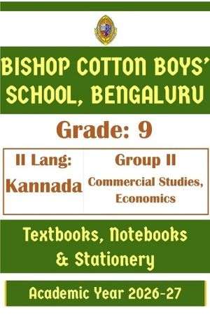 BCBS Class 9 II Lang Kannada | Commercial Studies & Economics | 2026