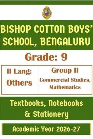 BCBS Class 9 II Lang Others | Commercial Studies & Maths | 2026