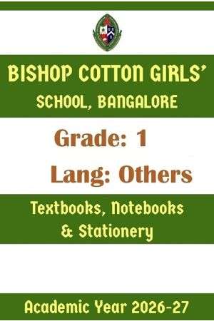 BCGS AY 26 Std 1 Lang Others Textbooks Notebooks and Stationery