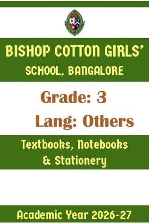 BCGS AY 26 Std 3 Lang Others Textbooks Notebooks and Stationery