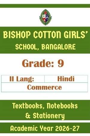 BCGS AY 26 Std 9 II Lang Hindi and Commerce