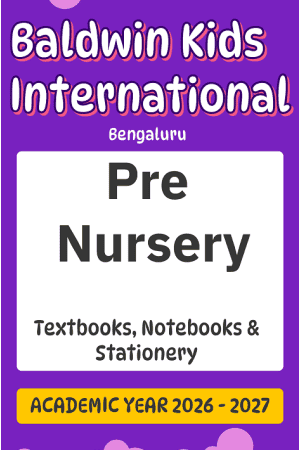 BKI PRE NURSERY Prescribed Study Kit 2026