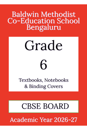 BCS AY 26 Std 6 Textbooks  Notebooks and Binding Covers