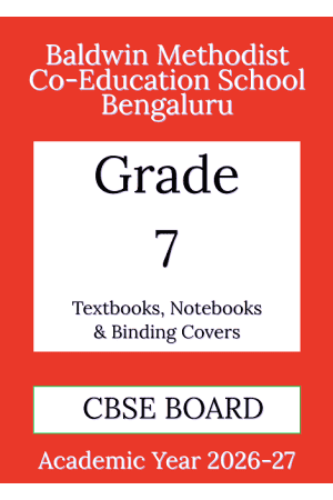 BCS AY 26 Std 7 Textbooks  Notebooks and Binding Covers