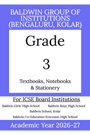 BIC AY 26 Std 3 Textbooks  Notebooks and Stationery