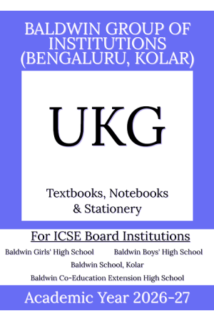 BIC AY 26 UKG Textbooks  Notebooks and Stationery