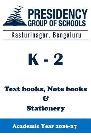 PSBE AY26 K 2 CBSE Textbook, Notebook and Stationery