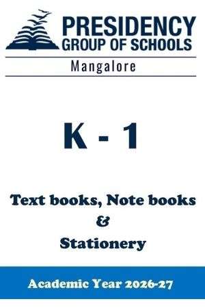 PSBMNG AY26 K 1 CBSE Textbook, Notebook and Stationery