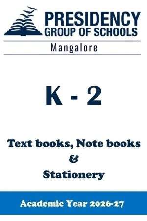 PSBMNG AY26 K 2 CBSE Textbook, Notebook and Stationery