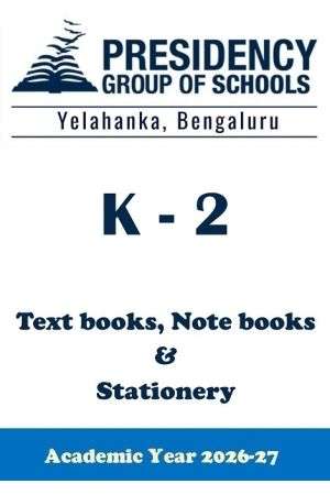 PSBN AY26 K 2 CBSE Textbook, Notebook and Stationery