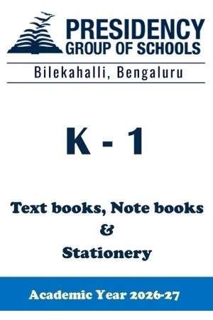 PSBS AY26 K 1 CBSE Textbook, Notebook and Stationery