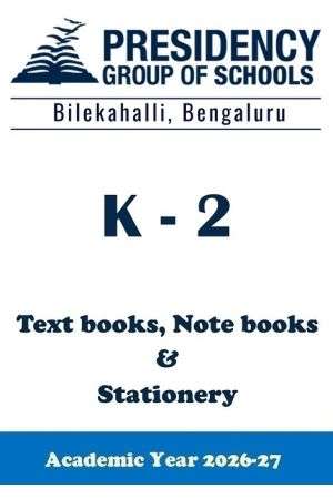 PSBS AY26 K 2 CBSE Textbook, Notebook and Stationery