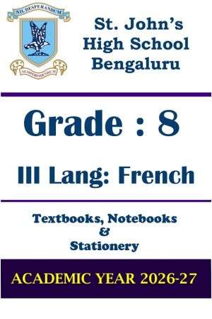 STJ Class 8 III Lang French Prescribed Study Kit | 2026