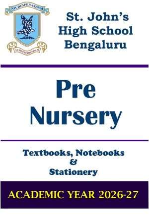 STJ Pre Nursery Prescribed Study Kit | 2026