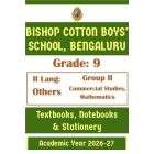 BCBS Class 9 II Lang Others | Commercial Studies & Maths | 2026