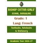 BCGS AY 26 Std 1 Lang French Textbooks Notebooks and Stationery