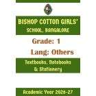 BCGS AY 26 Std 1 Lang Others Textbooks Notebooks and Stationery