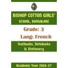 BCGS AY 26 Std 3 Lang French Textbooks Notebooks and Stationery