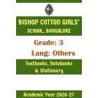 BCGS AY 26 Std 3 Lang Others Textbooks Notebooks and Stationery