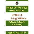 BCGS AY 26 Std 4 Lang Others Textbooks Notebooks and Stationery