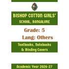 BCGS AY 26 Std 5 Lang Others Textbooks Notebooks and Stationery