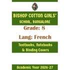 BCGS AY 26 Std 8 Lang French Textbooks Notebooks and Stationery