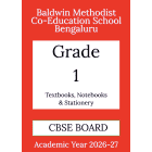 BCS AY 26 Std 1 Textbooks  Notebooks and Stationery