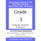 BIC AY 26 Std 3 Textbooks  Notebooks and Stationery