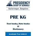 PSBE AY26 Pre KG CBSE Textbook, Notebook and Stationery