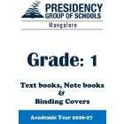 PSBMNG AY26 Std 1 CBSE Textbook, Notebook and Covers