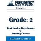 PSBMNG AY26 Std 2 CBSE Textbook, Notebook and Covers