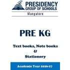 PSBMNG AY26 Pre KG CBSE Textbook, Notebook and Stationery