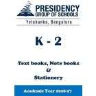 PSBN AY26 K 2 CBSE Textbook, Notebook and Stationery