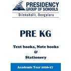 PSBS AY26 Pre KG CBSE Textbook, Notebook and Stationery