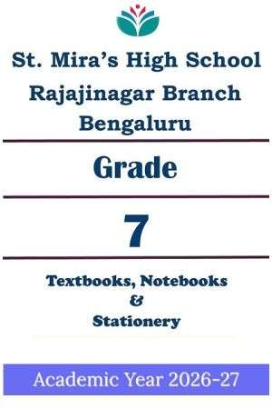 SMHS Rajajinagar | Std 7 | Prescribed Study Kit 2026