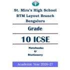 SMHS BTM Layout | ICSE Std 10 | Prescribed Study Kit 2026