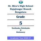 SMHS Rajajinagar | Std 5 | Prescribed Study Kit 2026