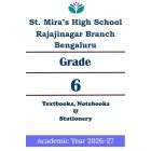 SMHS Rajajinagar | Std 6 | Prescribed Study Kit 2026